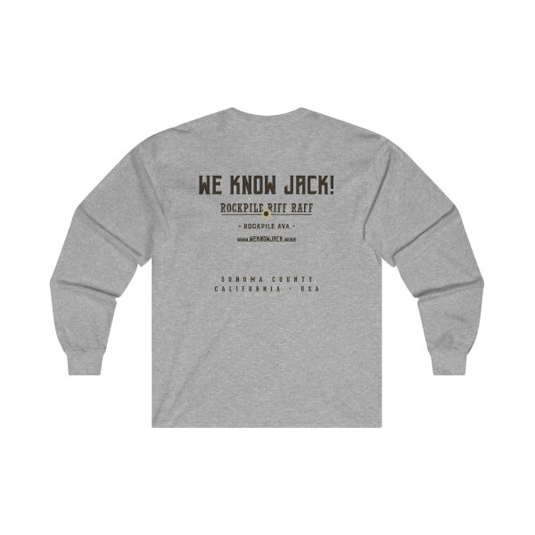 WE KNOW JACK! with Love the Wine You're With front; Ultra Cotton Long Sleeve Tee - Image 6