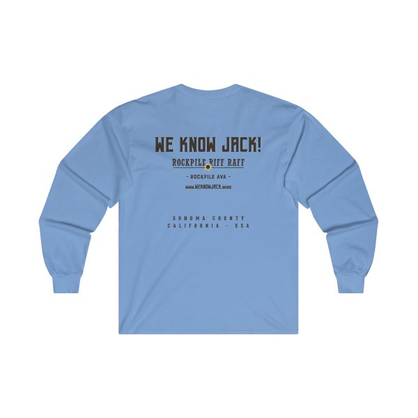 WE KNOW JACK! with Love the Wine You're With front; Ultra Cotton Long Sleeve Tee - Image 10