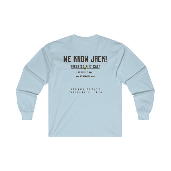 WE KNOW JACK! with Love the Wine You're With front; Ultra Cotton Long Sleeve Tee - Image 8