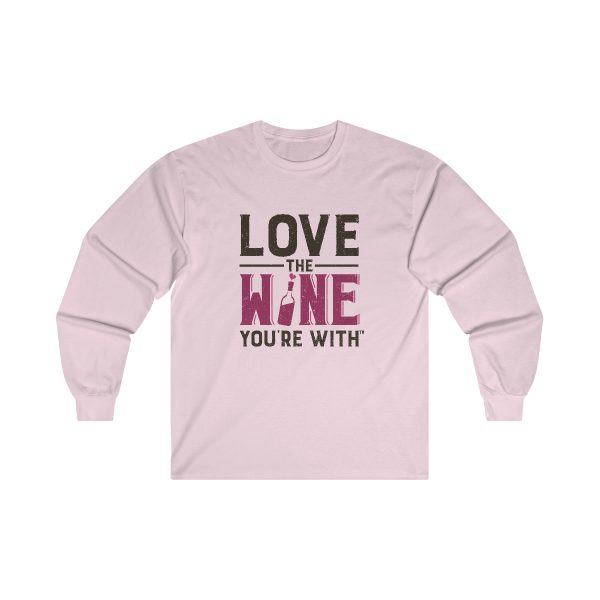 WE KNOW JACK! with Love the Wine You're With front; Ultra Cotton Long Sleeve Tee - Image 11