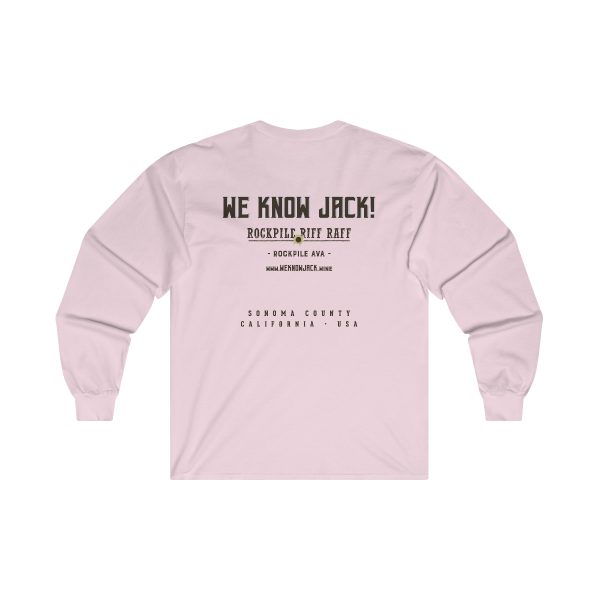 WE KNOW JACK! with Love the Wine You're With front; Ultra Cotton Long Sleeve Tee - Image 12