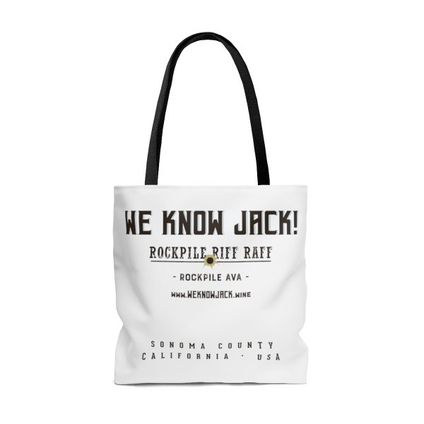 Tote Bag FRONT: LOVE THE WINE YOU'RE; FRONT: WKJ! - Image 11