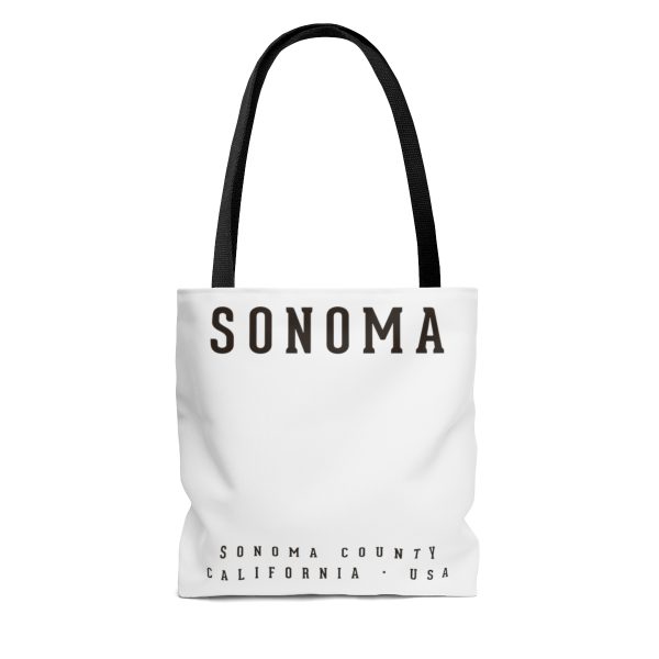 Tote Bag FRONT: LOVE THE WINE YOU'RE WITH BACK: SONOMA - Image 6