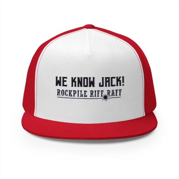 We Know Jack! Embroidered 5 Panel Trucker Cap - Fun Summer Hat for Festivals & Outdoor Events - Image 7