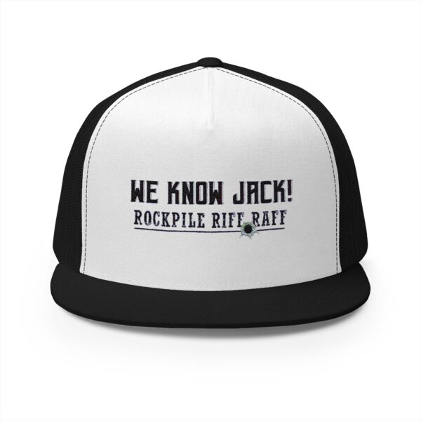 We Know Jack! Embroidered 5 Panel Trucker Cap - Fun Summer Hat for Festivals & Outdoor Events - Image 19