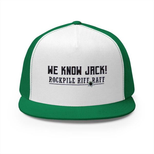 We Know Jack! Embroidered 5 Panel Trucker Cap - Fun Summer Hat for Festivals & Outdoor Events - Image 5