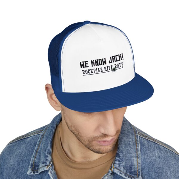 We Know Jack! Embroidered 5 Panel Trucker Cap - Fun Summer Hat for Festivals & Outdoor Events - Image 13