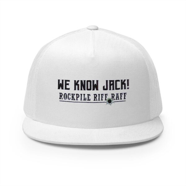 We Know Jack! Embroidered 5 Panel Trucker Cap - Fun Summer Hat for Festivals & Outdoor Events - Image 15